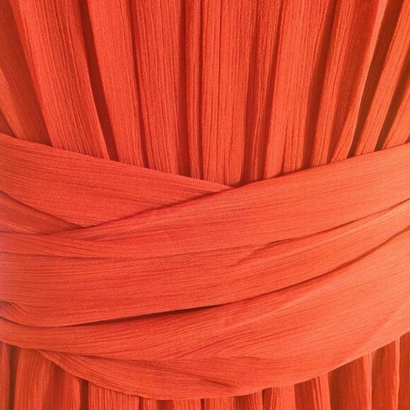 New Flirty Crimson Dress - Picture 5 of 9